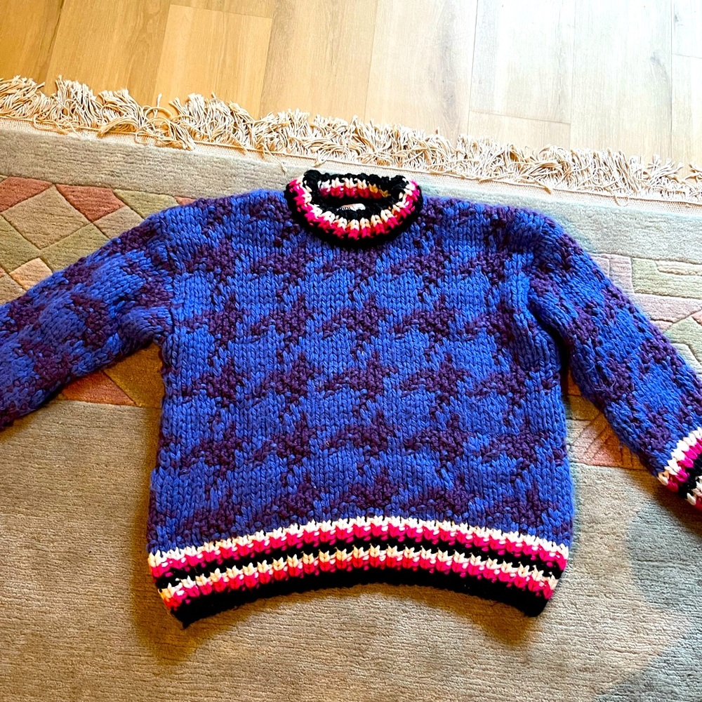 Limited hard to find Zara Houndstooth sweater